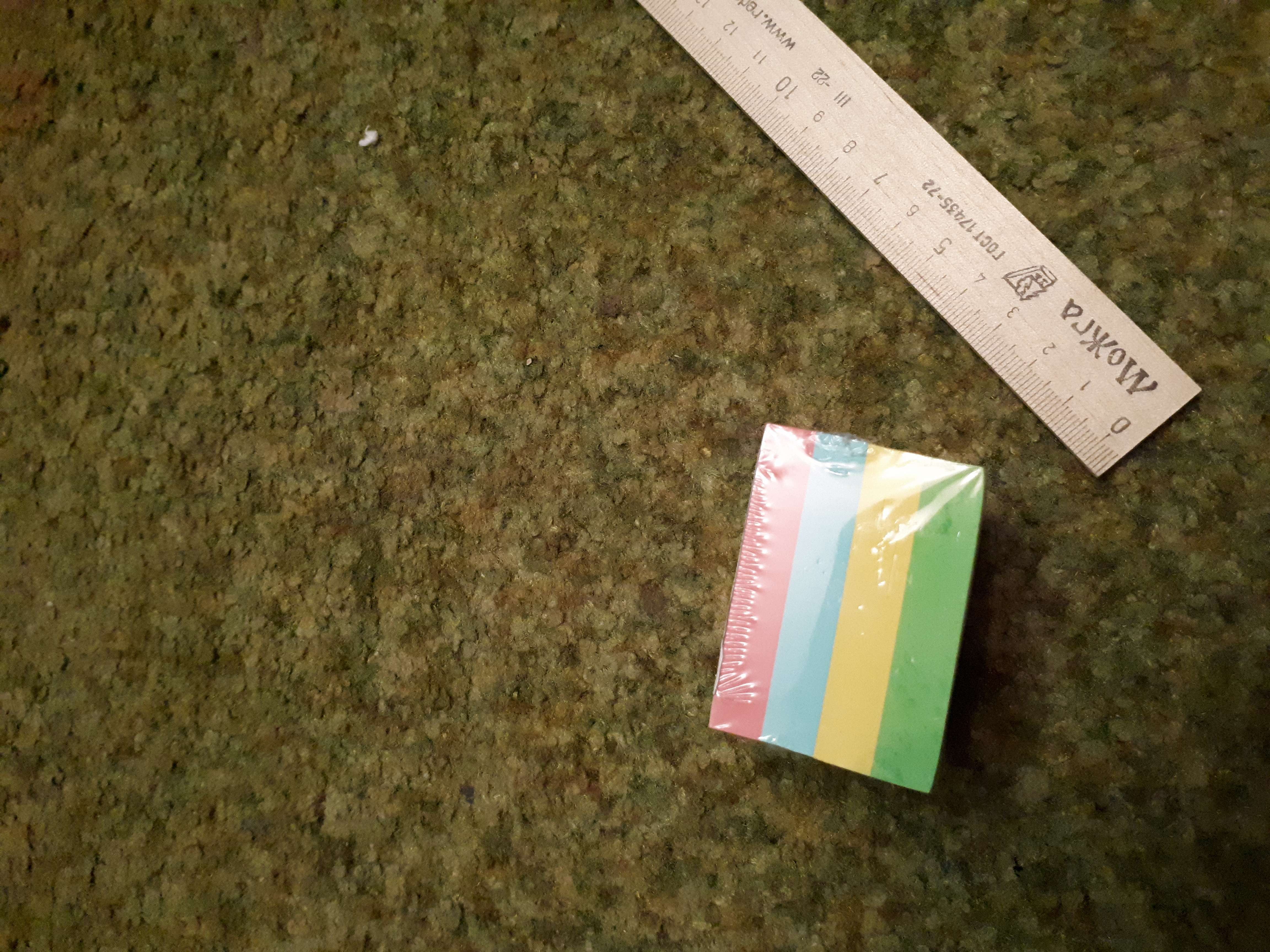 Фотография покупателя товара Блок с липким краем 51 мм х 51 мм, 400 листов, пастель, 4 цвета