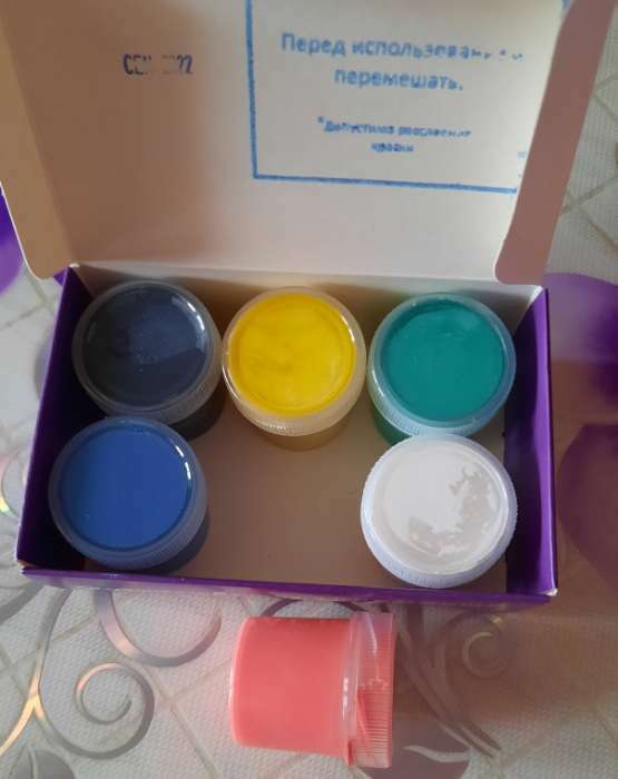 Фотография покупателя товара Краска акриловая, набор 6 цветов х 20 мл, Calligrata, художественная, морозостойкая, в картонной коробке - Фото 8