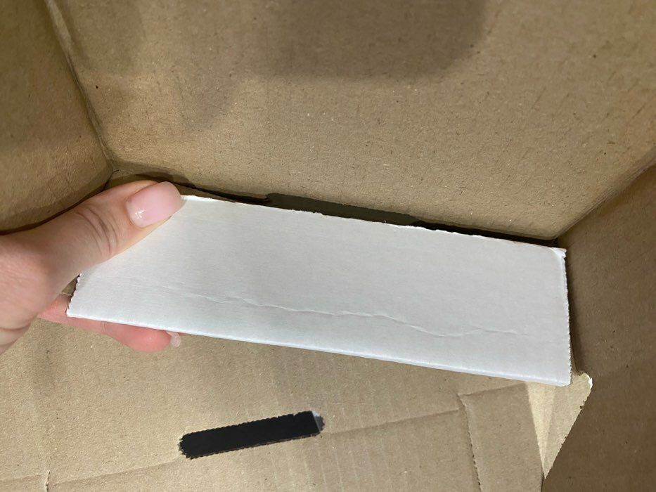 Фотография покупателя товара Коробка самосборная, белая, 26,5 x 16,5 x 5 см
