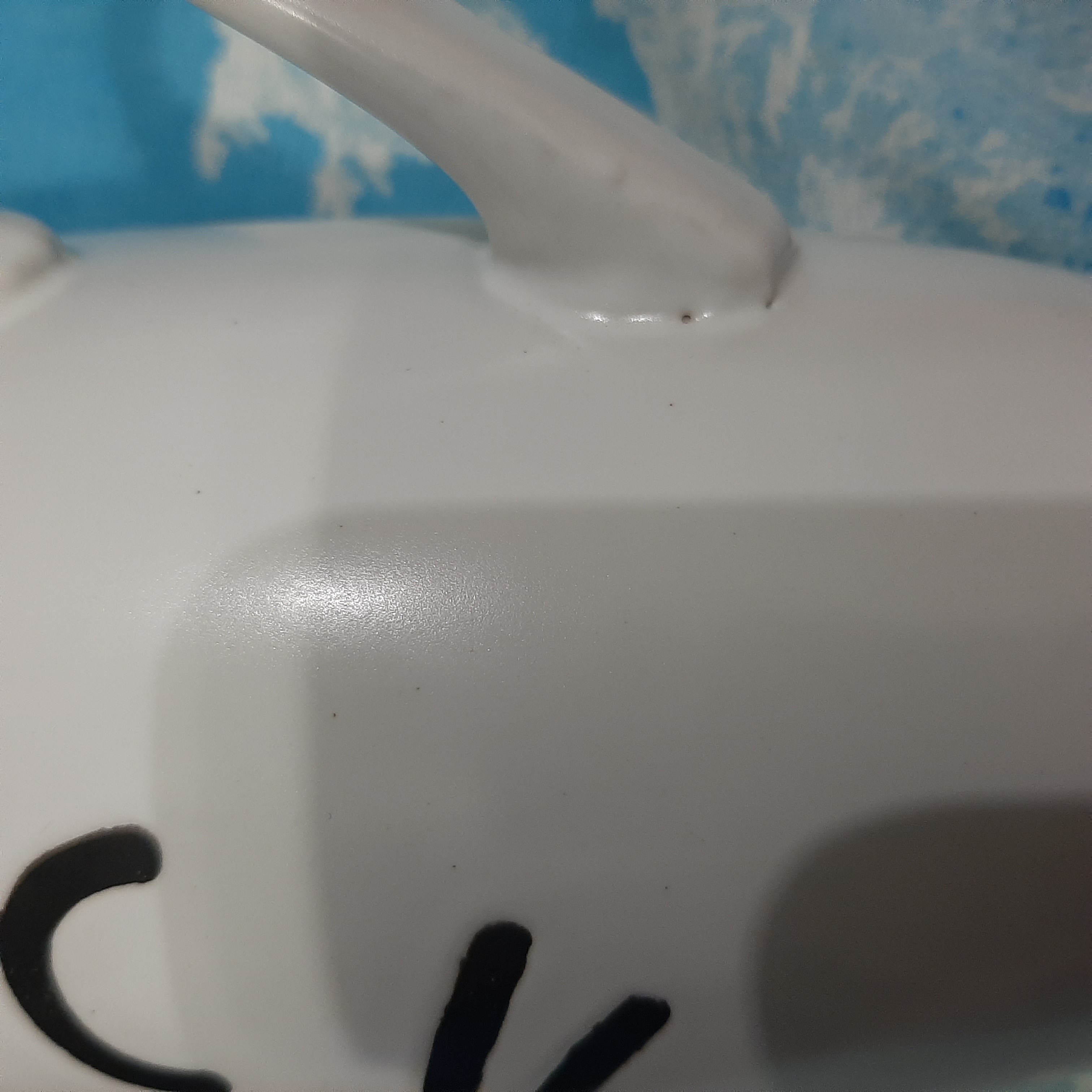 Фотография покупателя товара Кружка керамическая Доляна «Кот белый», 400 мл, цвет белый