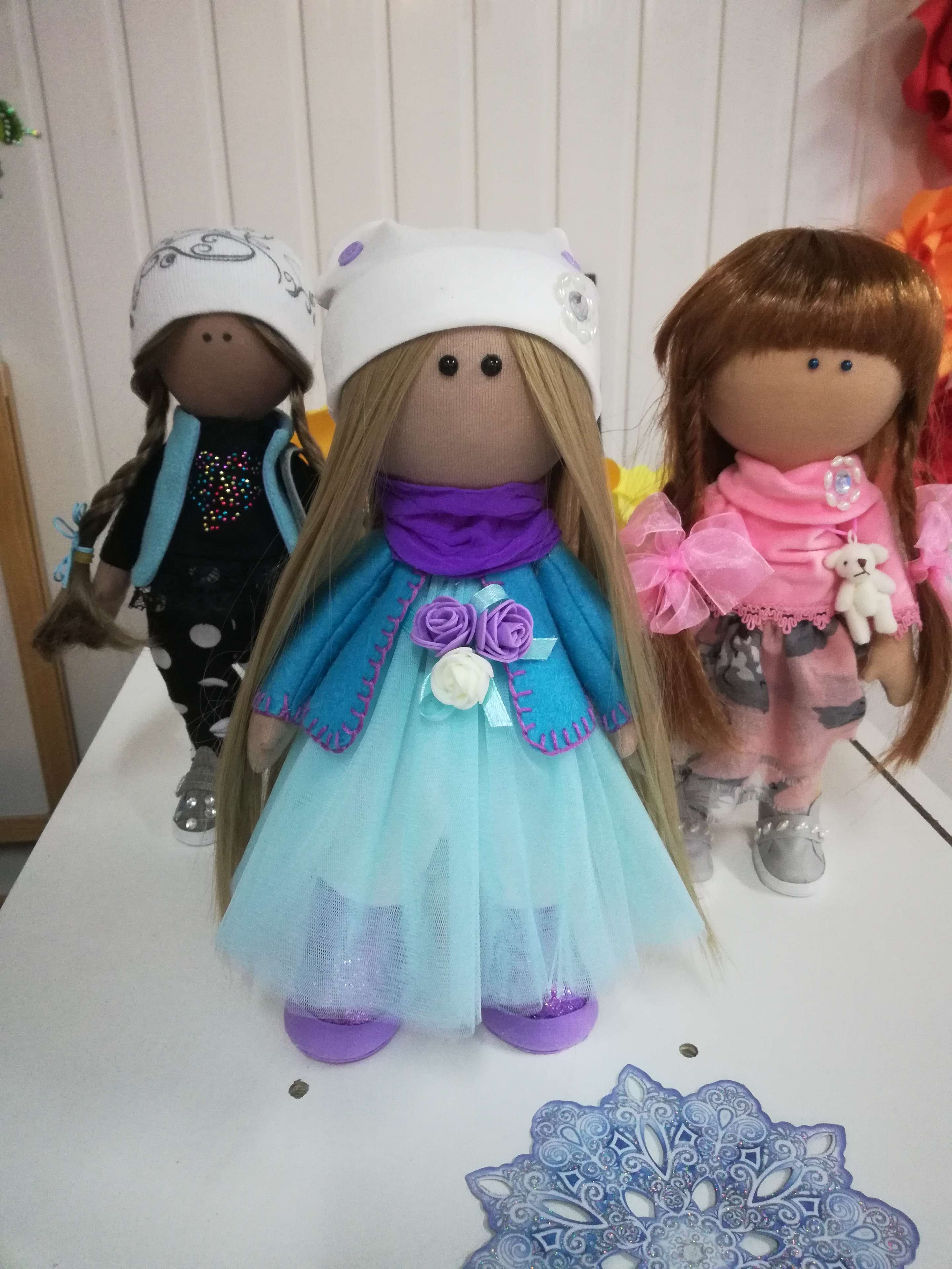 Фотография покупателя товара Набор для создания текстильной куклы Кл-007К - Фото 1