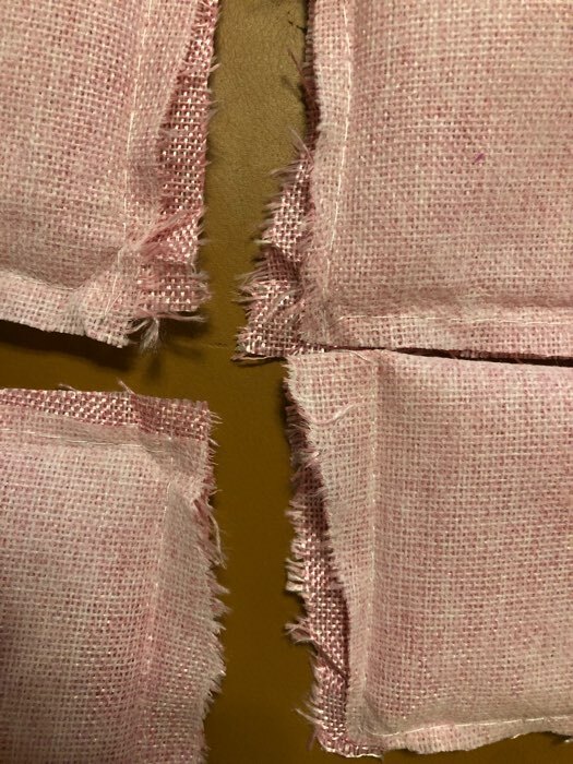 Фотография покупателя товара Мешочек подарочный из холщи, розовый, 10 х 14 см - Фото 3