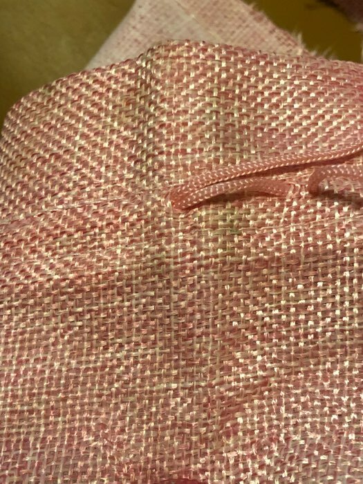 Фотография покупателя товара Мешочек подарочный из холщи, розовый, 10 х 14 см - Фото 2