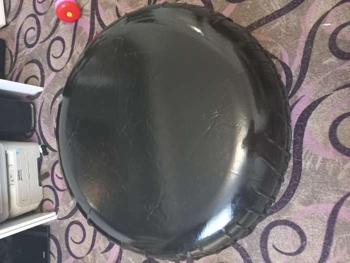 Фотография покупателя товара Тюбинг-ватрушка, диаметр чехла 107 см, тент/тент - Фото 2