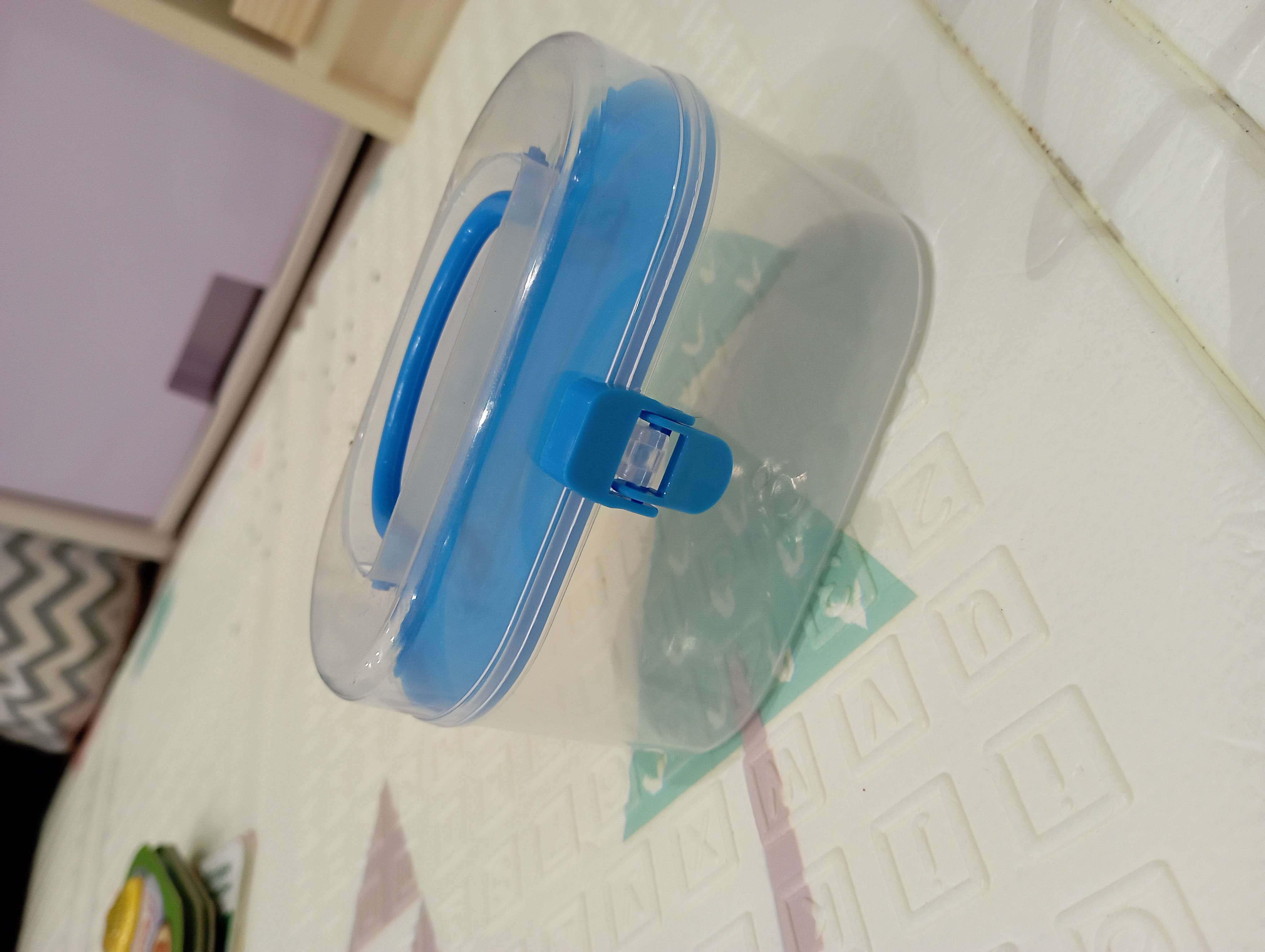 Фотография покупателя товара Бокс пластиковый для хранения, цвет МИКС - Фото 1