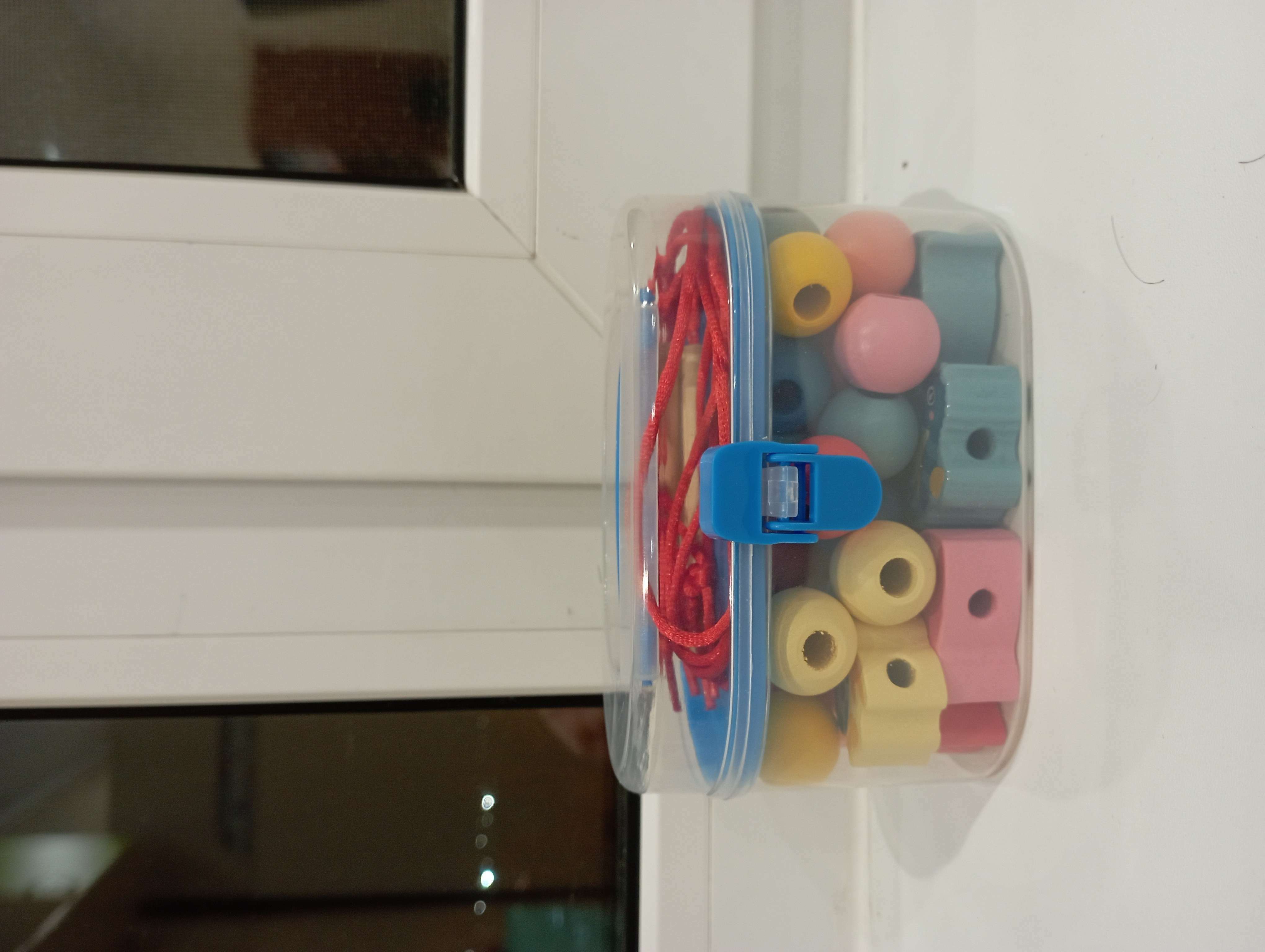 Фотография покупателя товара Органайзер для хранения пластиковый со вставкой, 12×7,5×7,5 см, цвет розовый - Фото 2