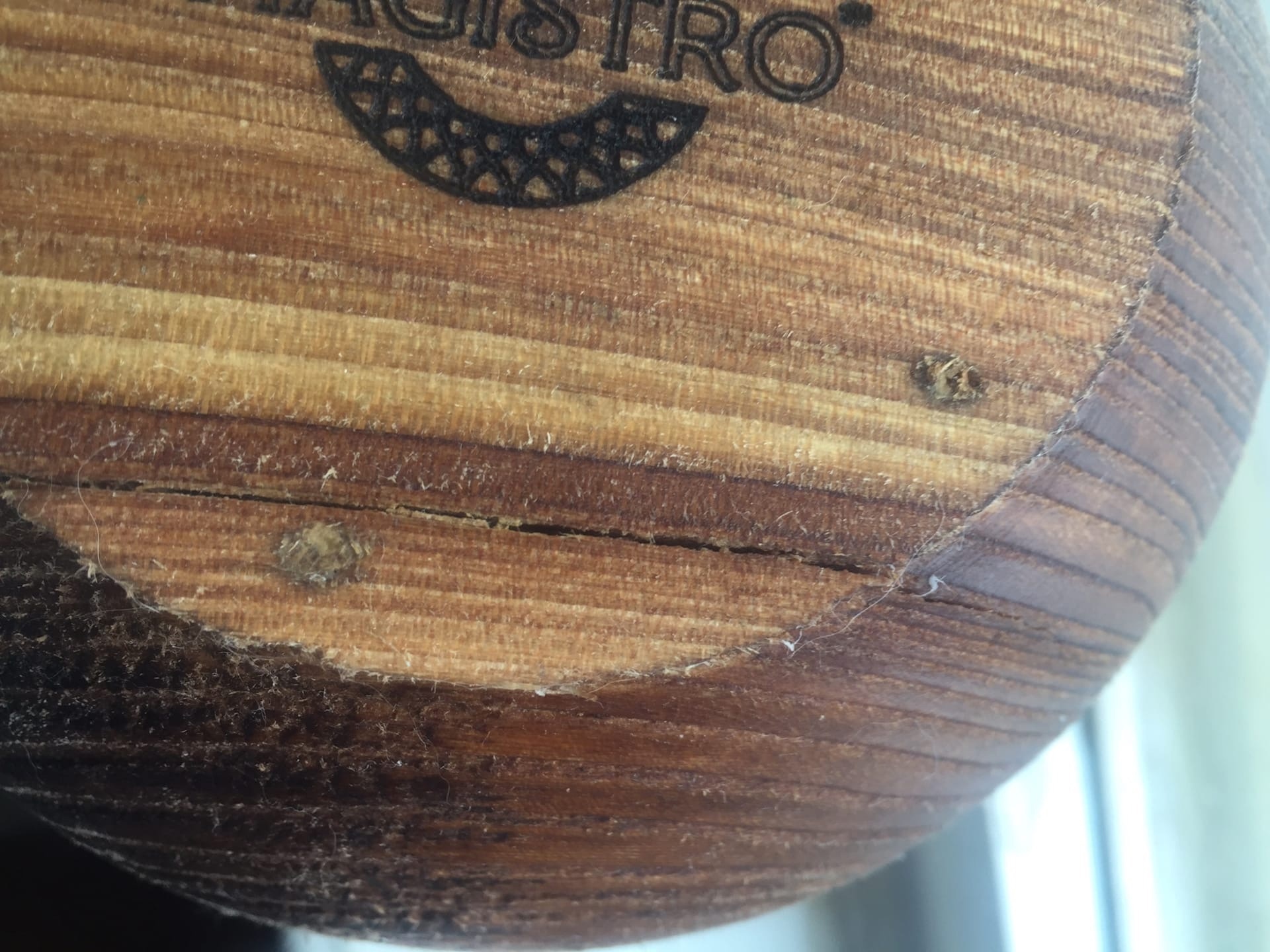 Фотография покупателя товара Набор деревянных тарелок из натурального вяза Magistro, 3 шт: 15×6,3, 12,5×6,1, 10,5×5,9 см, цвет коричневый - Фото 2