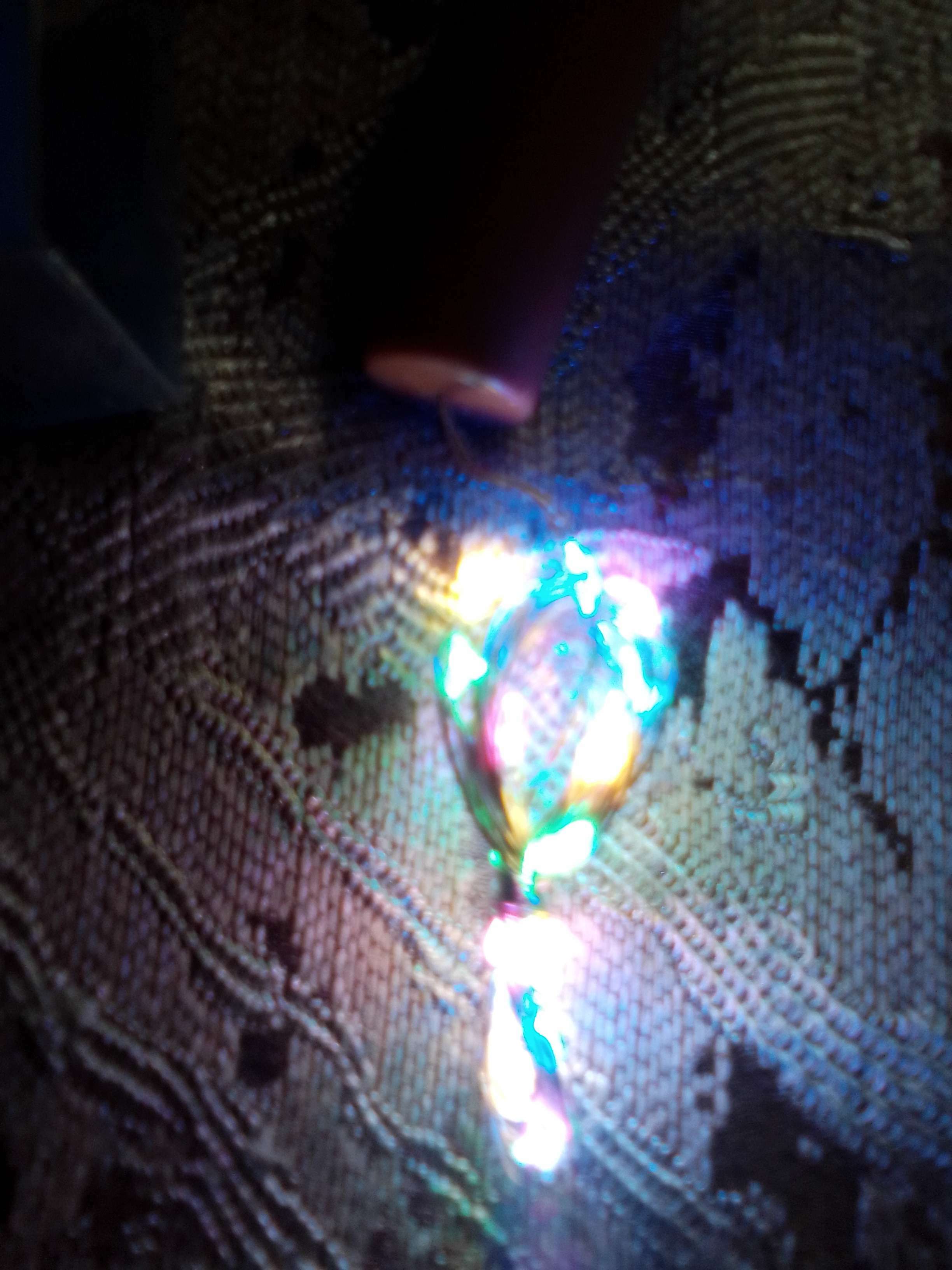 Фотография покупателя товара Гирлянда «Нить» 1 м роса с пробкой, IP20, серебристая нить, 10 LED, свечение фиолетовое, LR44х3 - Фото 147