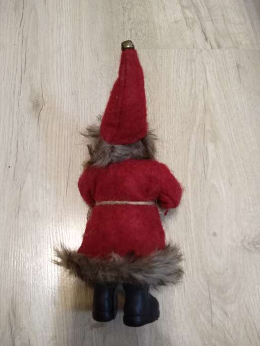 Фотография покупателя товара Дед Мороз "В красной шубке, с хворостом" 16 см