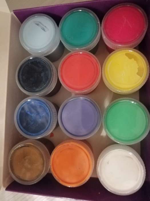 Фотография покупателя товара Краска акриловая, набор 12 цветов х 20 мл, Calligrata, художественная, морозостойкая, в картонной коробке - Фото 9