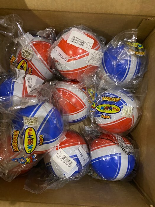 Фотография покупателя товара Мяч, диаметр 10 см, цвета МИКС - Фото 1