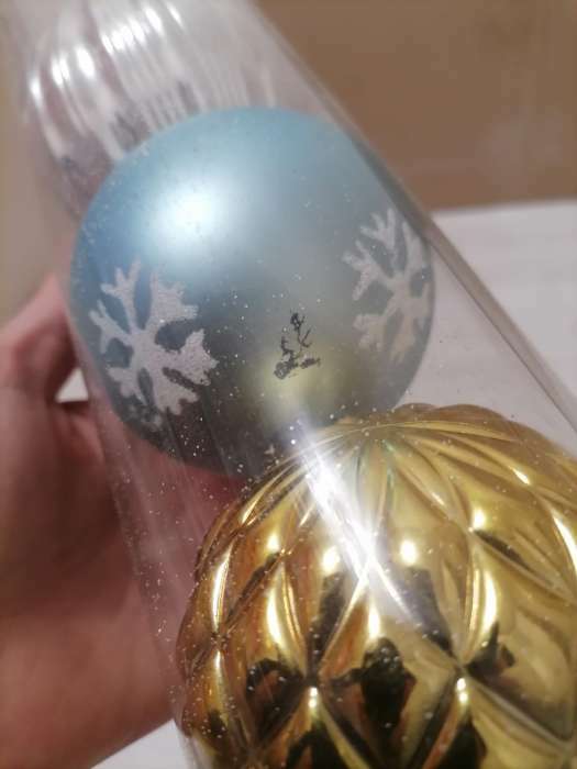 Фотография покупателя товара Набор шаров пластик d-8 см, 12 шт "Лима" микс - Фото 4