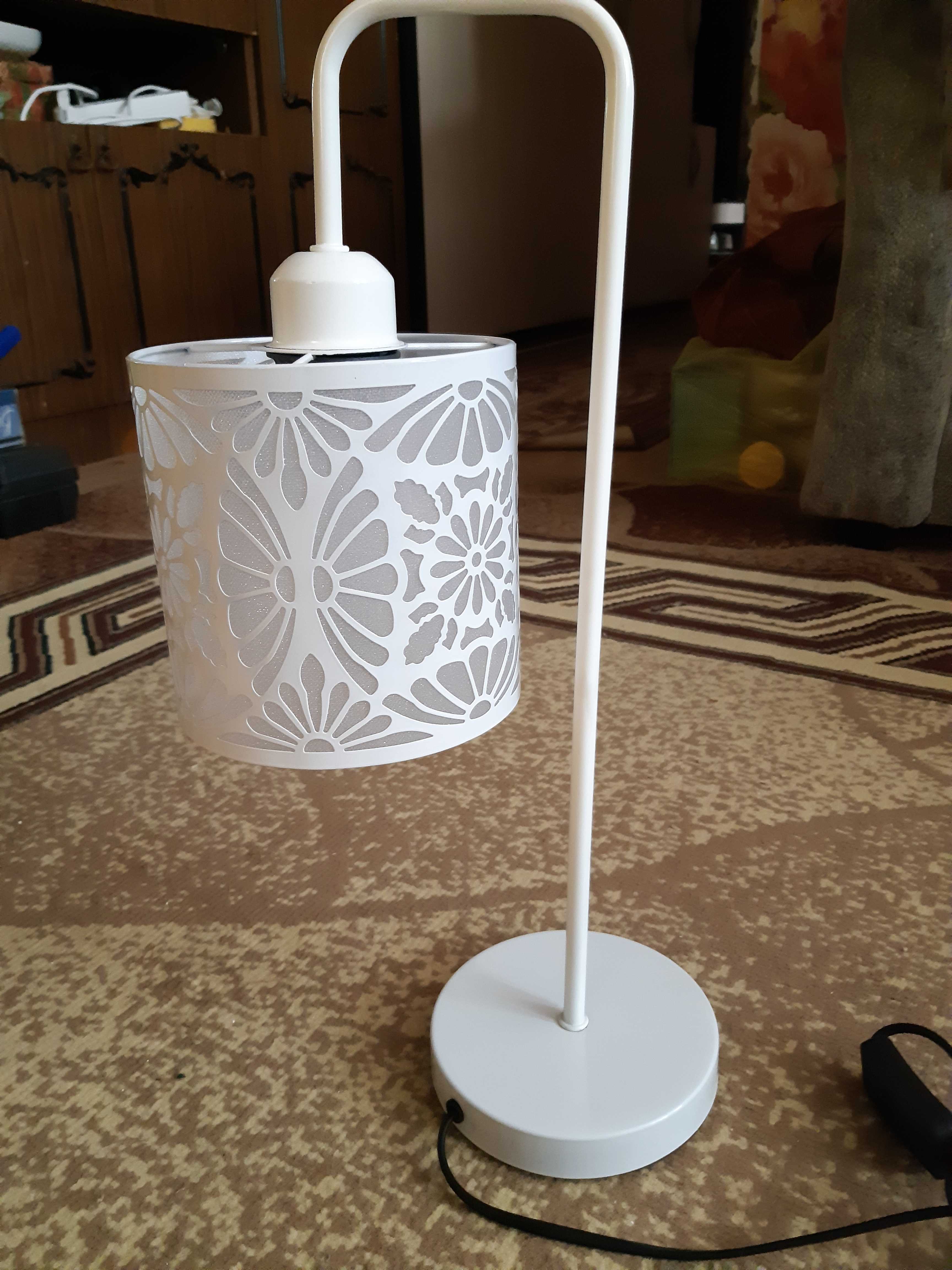 Фотография покупателя товара Лампа настольная Е27 25W 220В "Тенно белая" 48,5х24х14 см - Фото 1