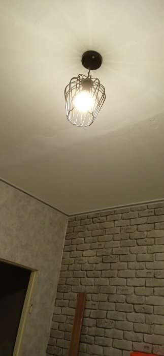 Фотография покупателя товара Светильник BayerLux «Цветок» 1×40 Вт E27 черный 20×20×120 см - Фото 1