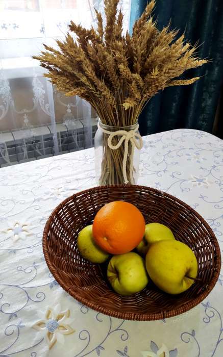 Фотография покупателя товара Корзинка для фруктов и хлеба «Огайо», d=27 см, круглая - Фото 1