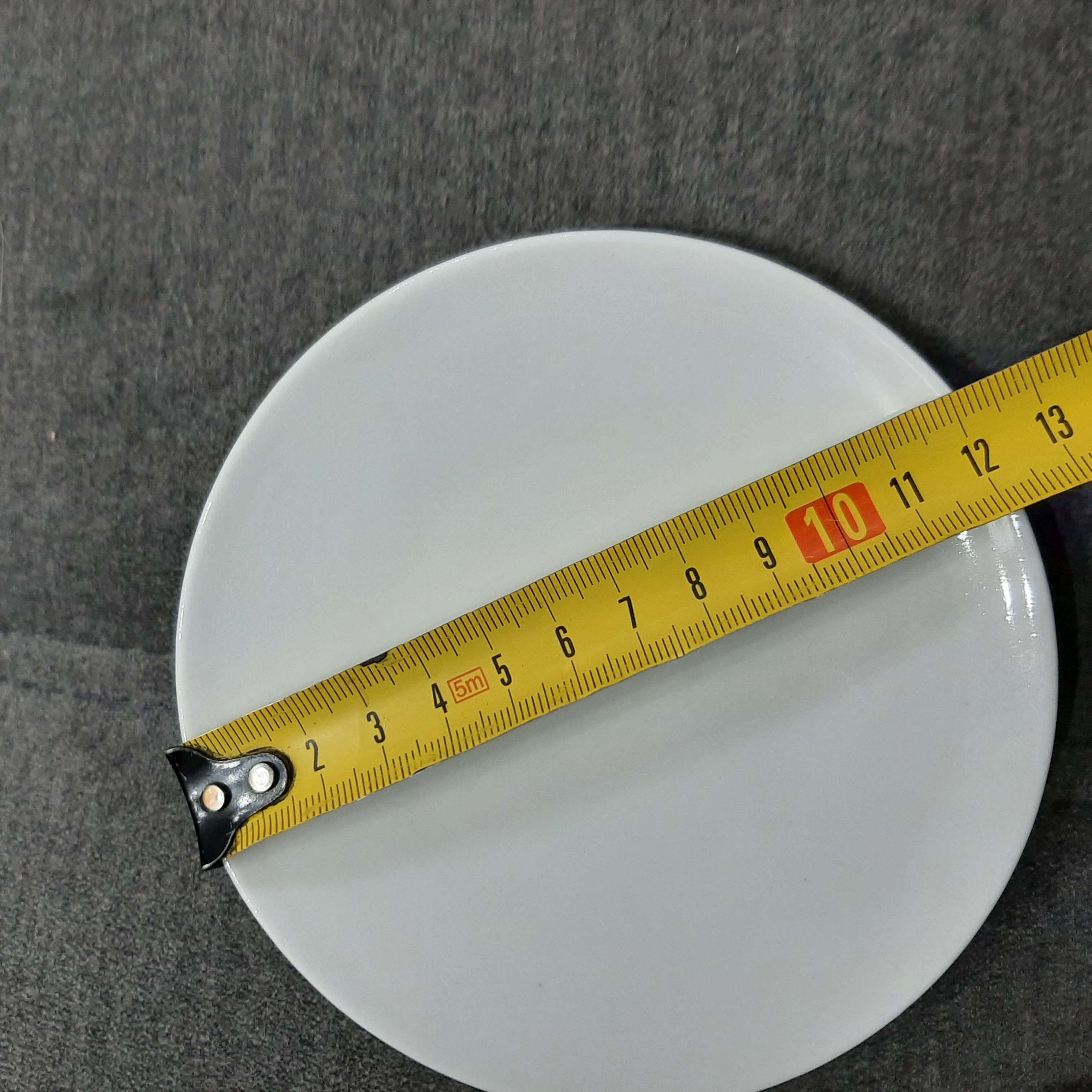 Фотография покупателя товара Блюдце фарфоровое «Бельё», d=12,5 см