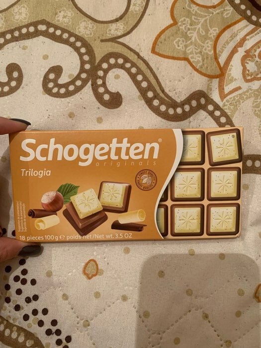 Фотография покупателя товара Шоколад Schogetten Trilogie, 100 г - Фото 1