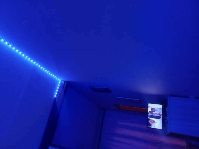 Фотография покупателя товара Комплект светодиодной ленты Luazon Lighting 5 м, IP65, SMD2835, 54 LED/м, 12 В, RGB - Фото 1