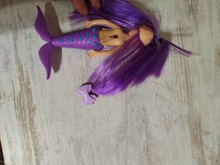 Фотография покупателя товара Кукла сказочная «Русалка» с аксессуарами, МИКС - Фото 6