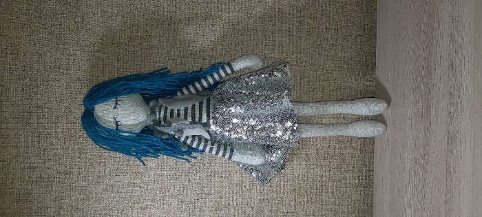 Фотография покупателя товара Интерьерная кукла «Ханна», набор для шитья, 18 × 22.5 × 2 см - Фото 4