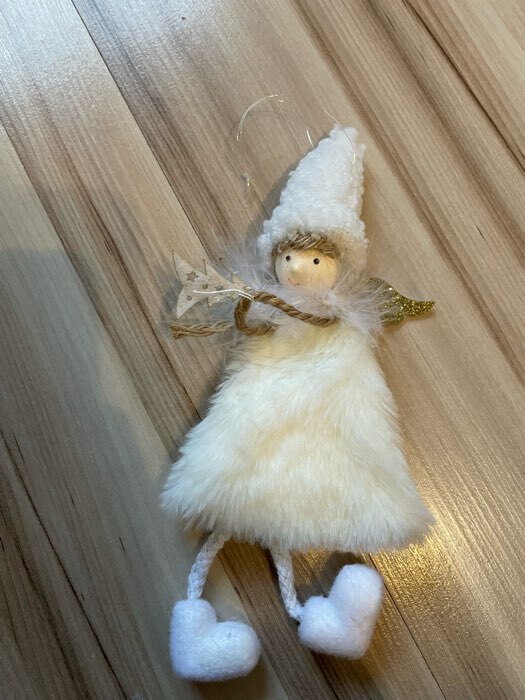 Фотография покупателя товара Кукла «Снежа», на подвесе - Фото 3
