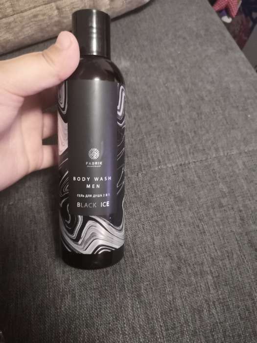 Фотография покупателя товара Гель для душа парфюмированный 2 в 1 Black Ice, Fabrik Cosmetology, 250 мл - Фото 1