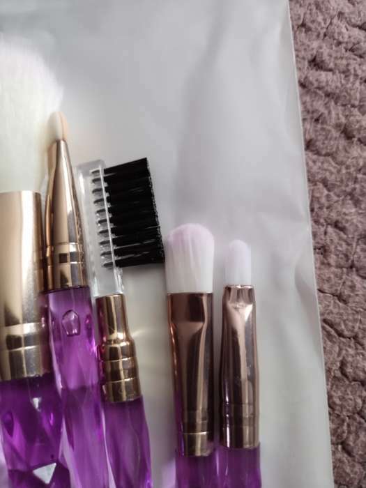 Фотография покупателя товара Набор кистей для макияжа «Конус», 5 предметов, МИКС - Фото 2