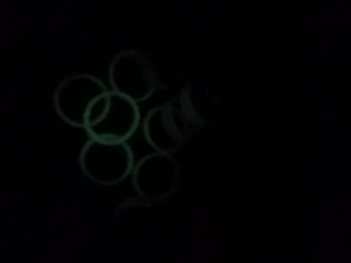 Фотография покупателя товара Силиконовое кольцо «Светоотражающее», набор 10 шт., цвет МИКС - Фото 2