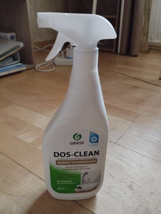 Фотография покупателя товара Чистящее средство Grass Dos-clean, спрей, универсальный, 600 мл - Фото 2