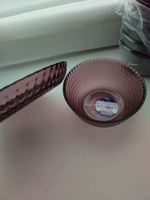 Фотография покупателя товара Тарелка десертная стеклянная «Идиллия», d=19 см, цвет лондон топаз - Фото 3