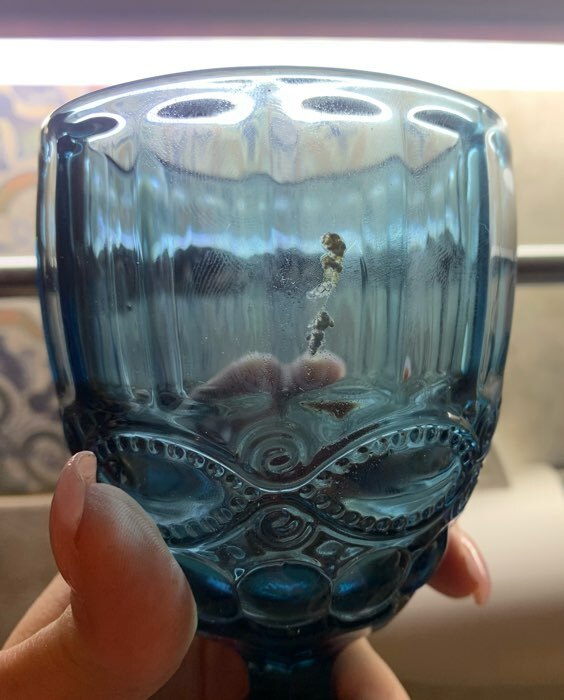 Фотография покупателя товара Набор бокалов из стекла Magistro «Ла-Манш», 250 мл, 9×17 см, 6 шт, цвет синий - Фото 17