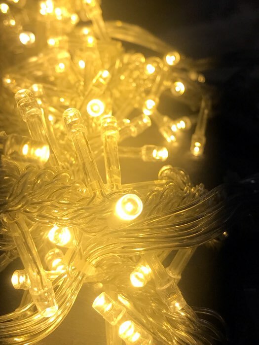 Фотография покупателя товара Гирлянда «Занавес» 1.5 × 1 м, IP20, прозрачная нить, 180 LED, свечение жёлтое, 8 режимов, 220 В - Фото 13