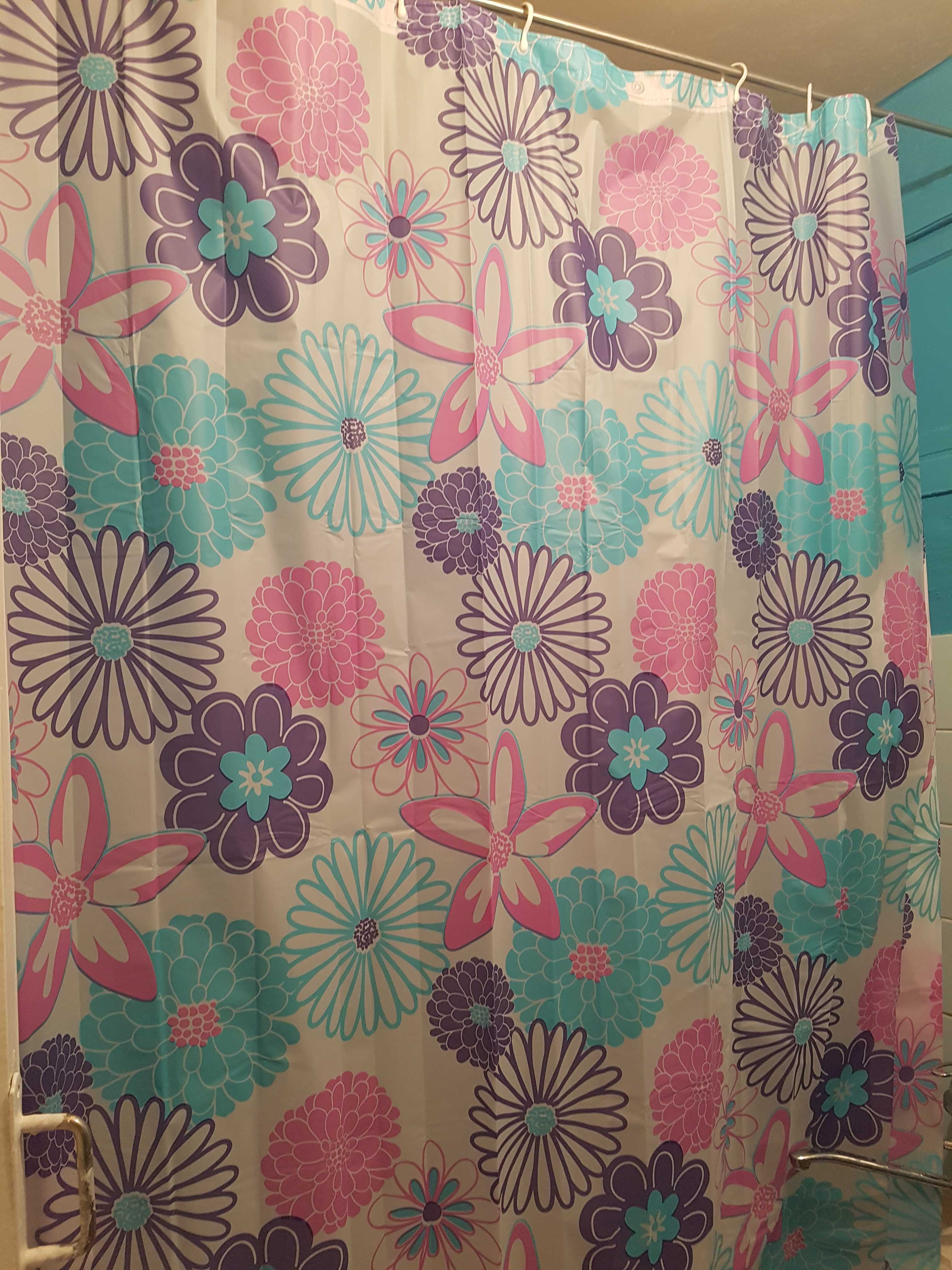 Фотография покупателя товара Штора для ванной Доляна «Цветные сны», 180×180 см, EVA