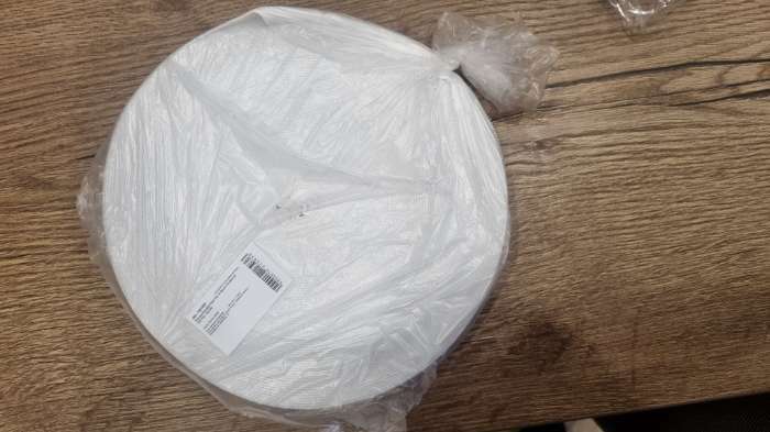 Фотография покупателя товара Резинка вязаная, 30 мм, 25 ± 2 м, цвет белый - Фото 1