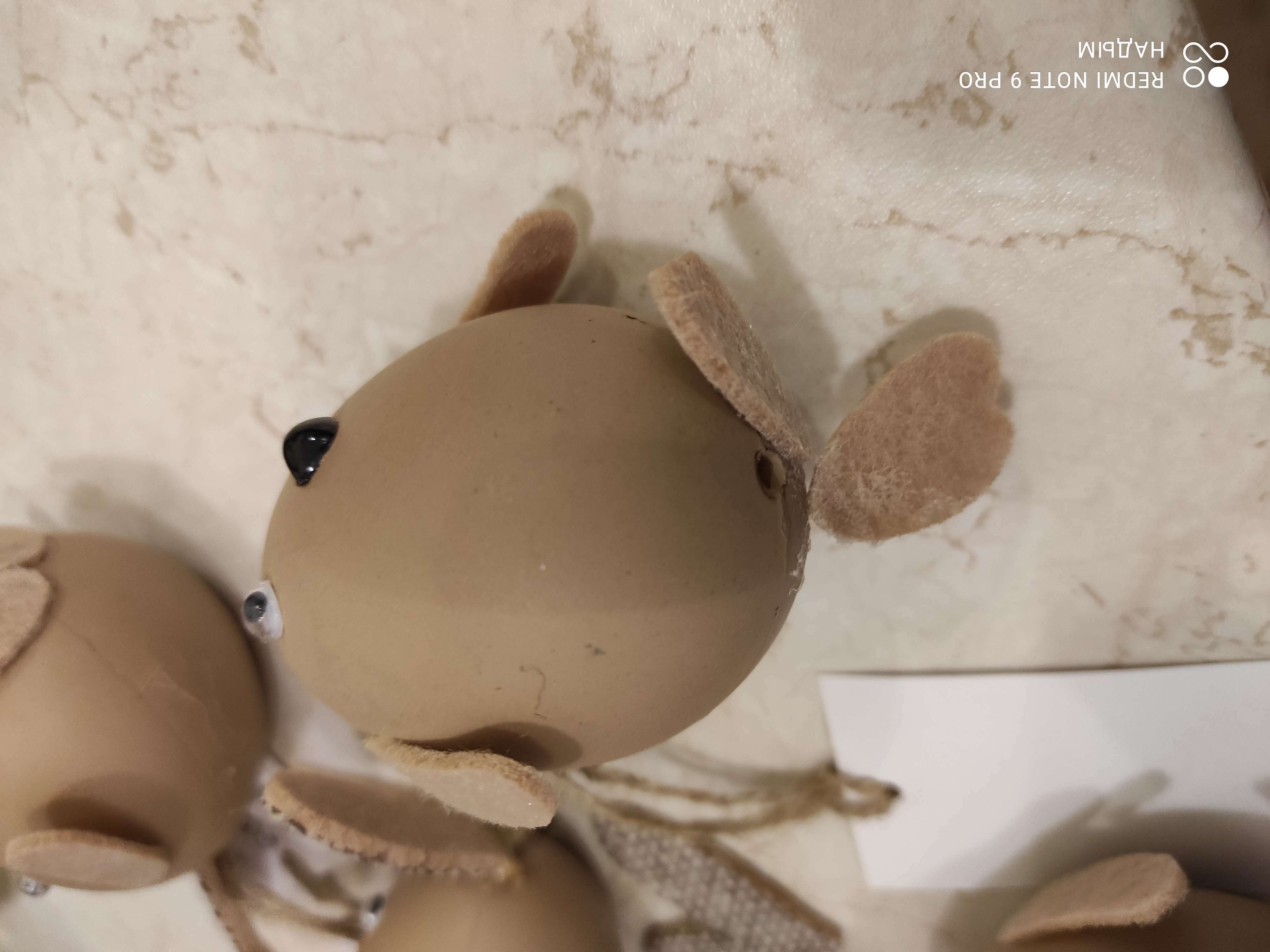 Фотография покупателя товара Сувенир "Яйцо - кролик" 10,5х4х4 см - Фото 3
