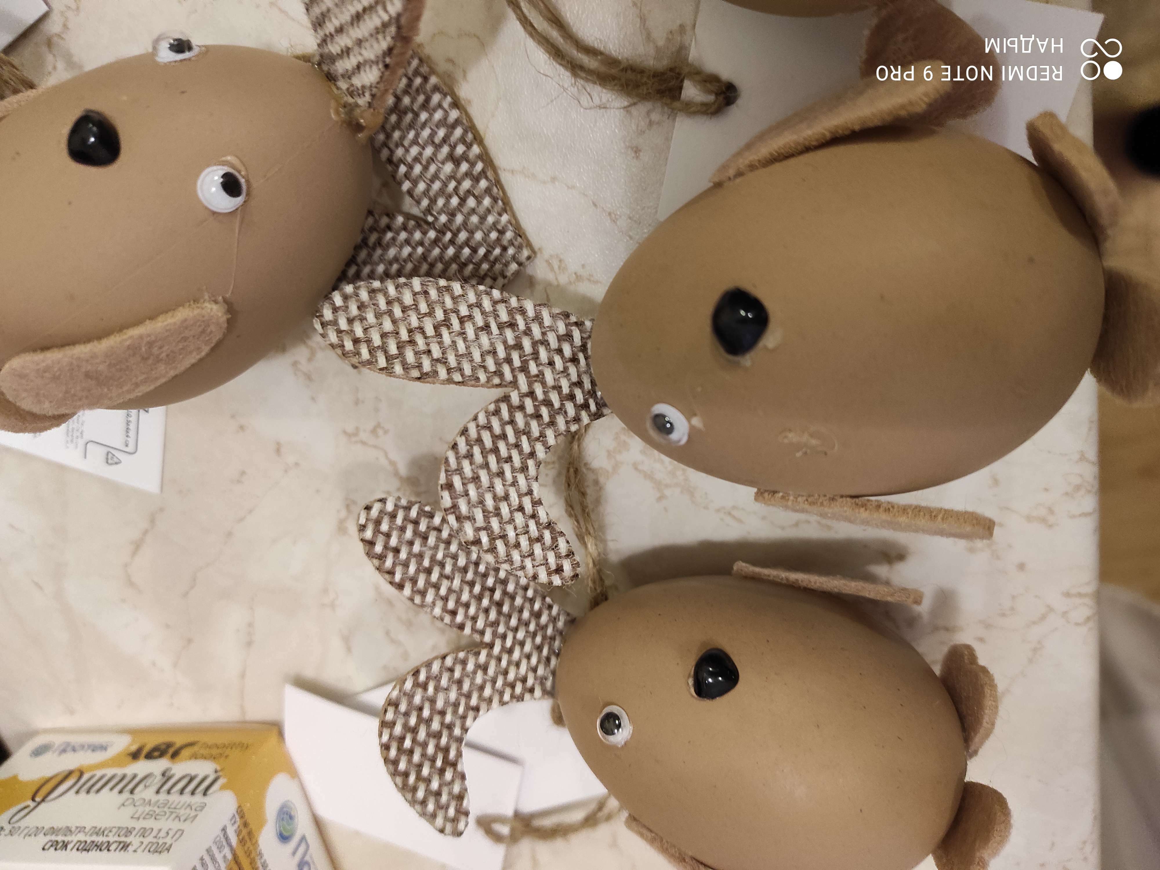 Фотография покупателя товара Сувенир "Яйцо - кролик" 10,5х4х4 см - Фото 1