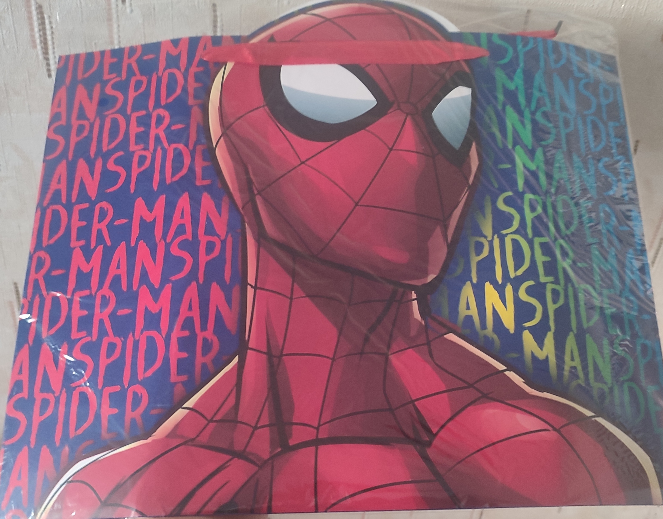 Фотография покупателя товара Пакет подарочный, 40х31х11.5 см, упаковка, Человек-паук