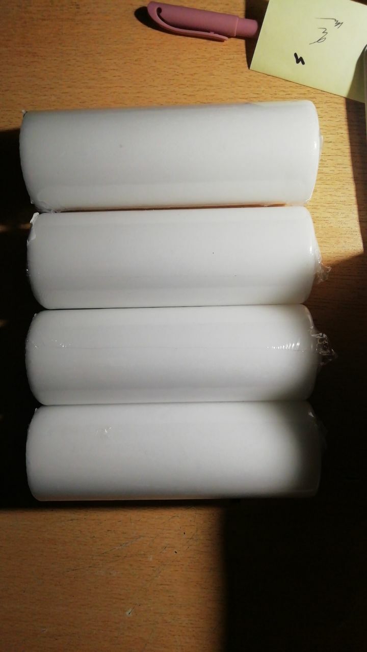 Фотография покупателя товара Свеча - цилиндр, 5х12 см белая - Фото 9