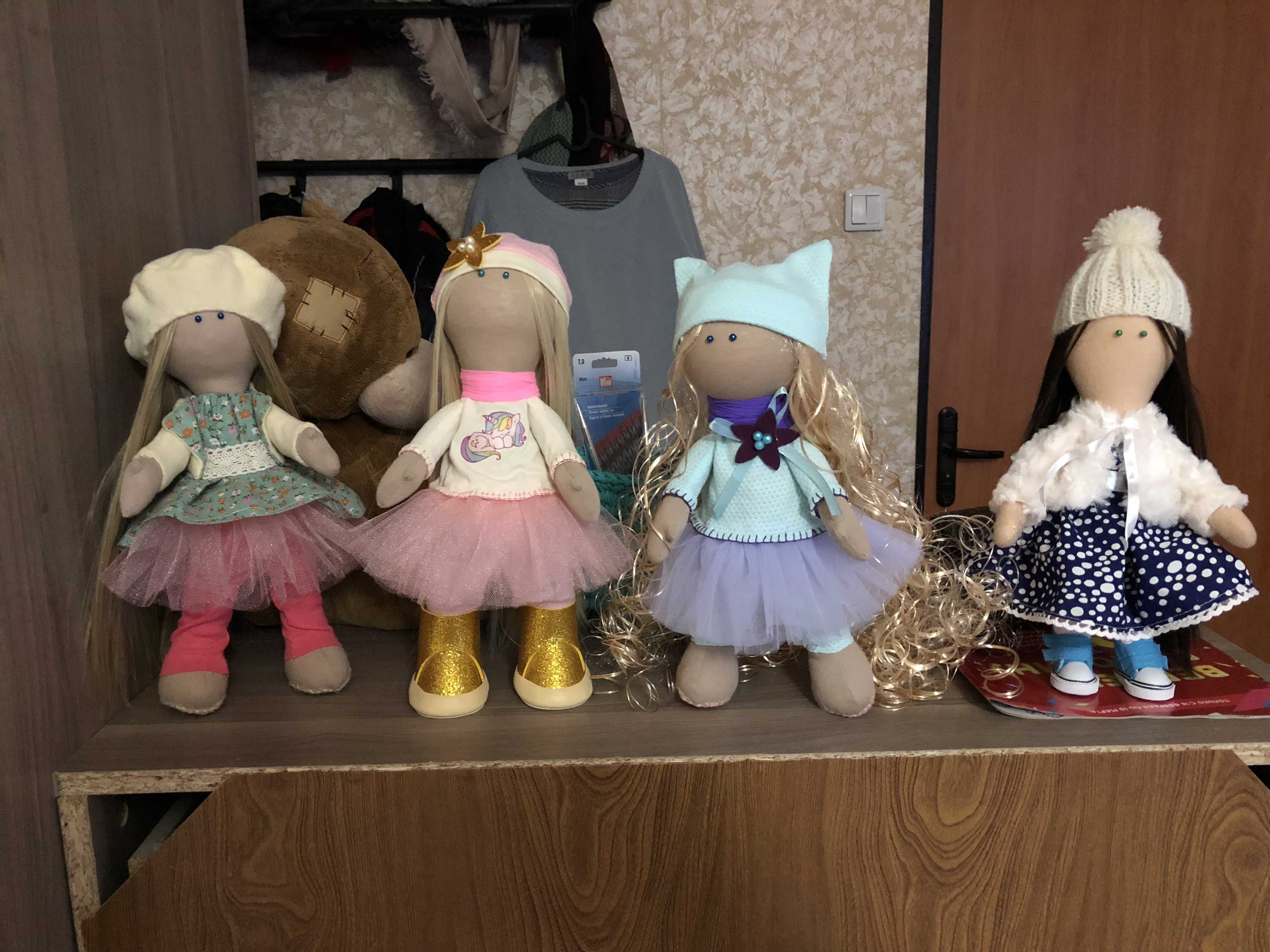 Фотография покупателя товара Набор для создания текстильной куклы Кл-006К - Фото 2