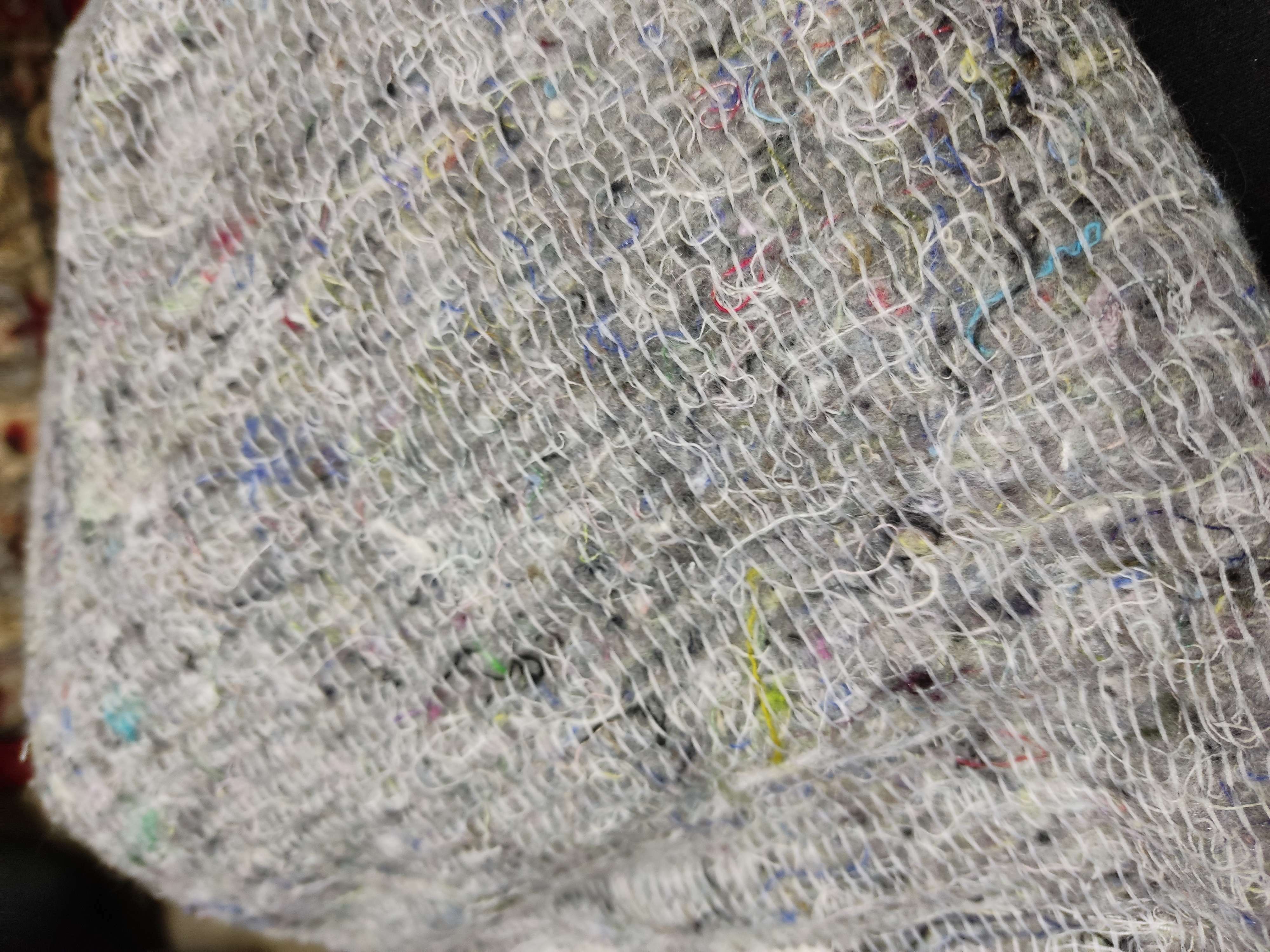 Фотография покупателя товара Салфетка - тряпка хозяйственная с оверлоком Доляна, 75×100 см, плотность 170 г/м, строчка 2,5 мм, цвет серый