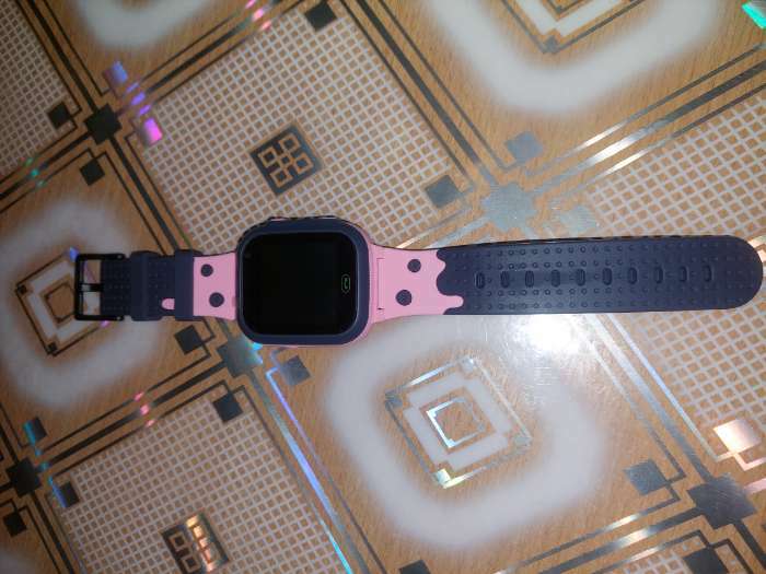 Фотография покупателя товара Детские смарт-часы Windigo AM-15, 1.44", 128x128, SIM, 2G, LBS, камера 0.08 Мп, розовые - Фото 3