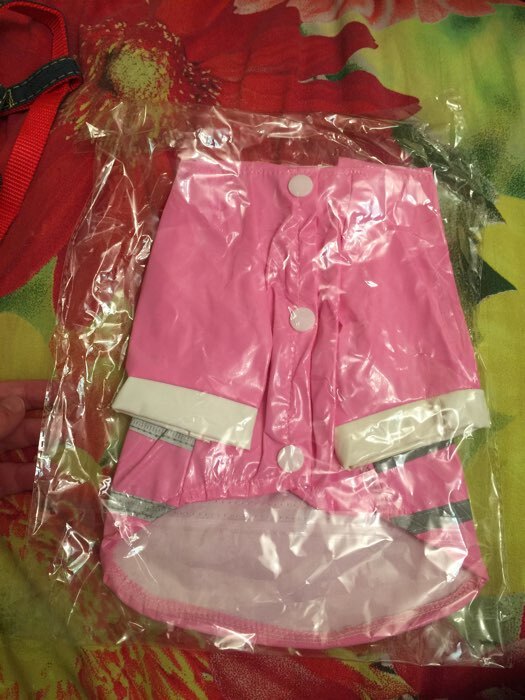 Фотография покупателя товара Куртка со светоотражающими полосами, размер L, розовая (ДС 35 см, ОШ 40 см, ОГ 48 см) - Фото 6