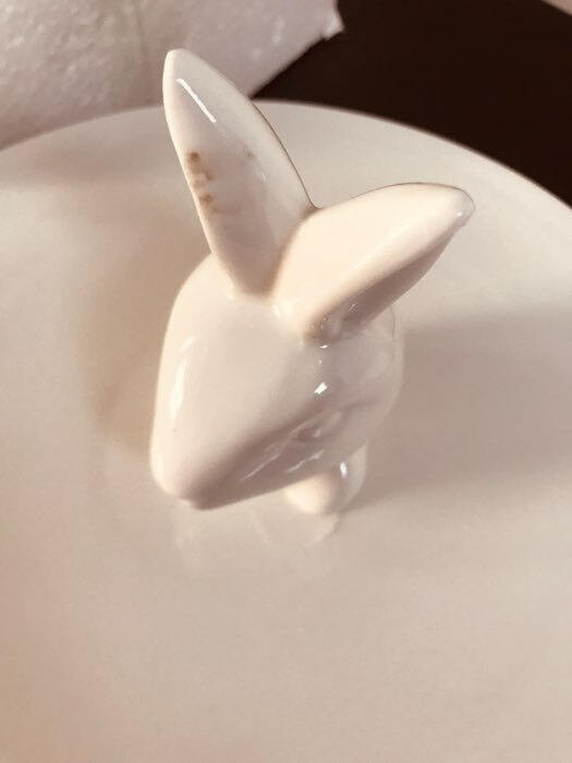Фотография покупателя товара Блюдо керамическое для пирожных «Кролл», 26×27,5 см - Фото 8