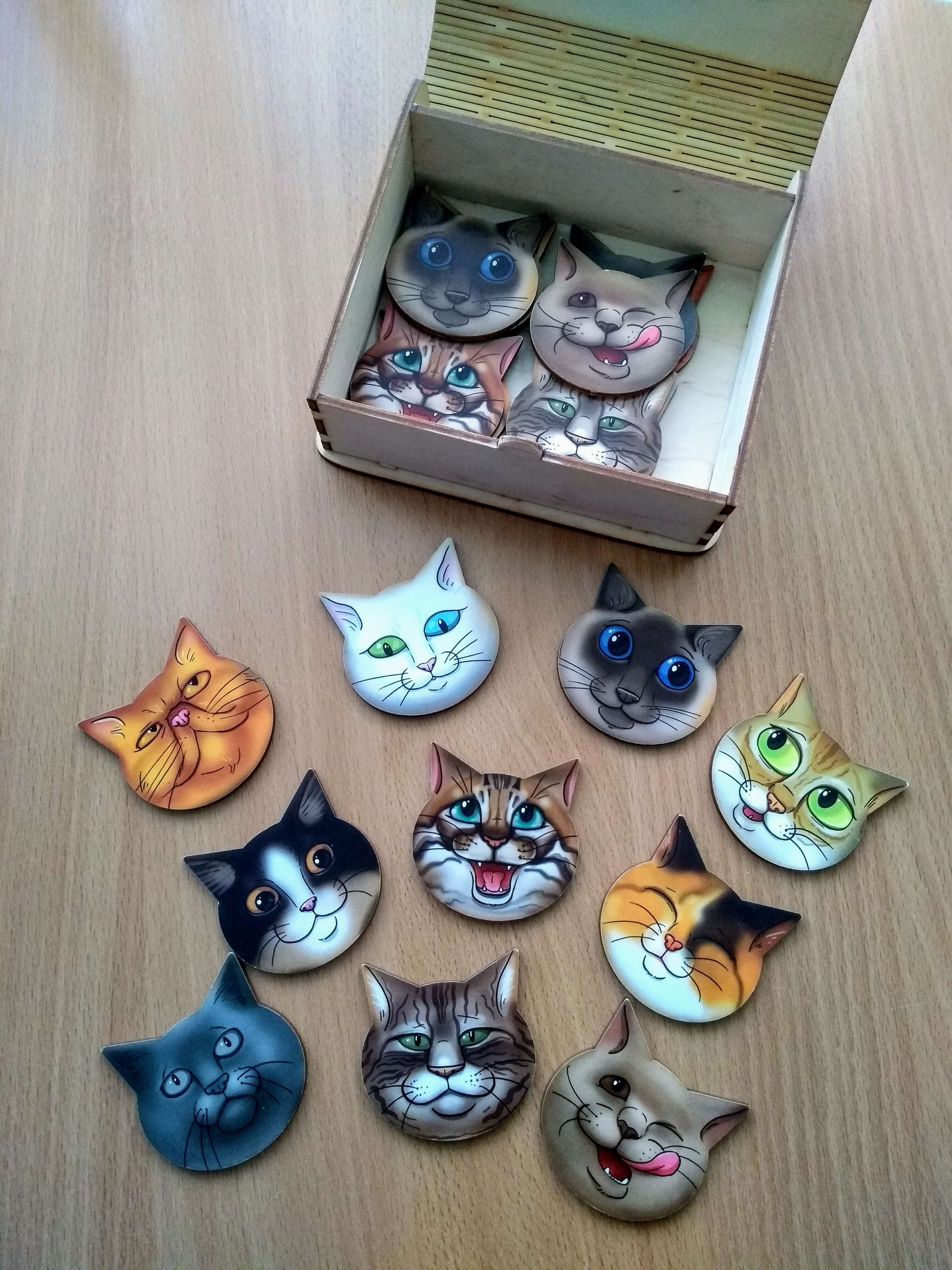 Фотография покупателя товара Игра для тренировки памяти «Мемо. Коты»