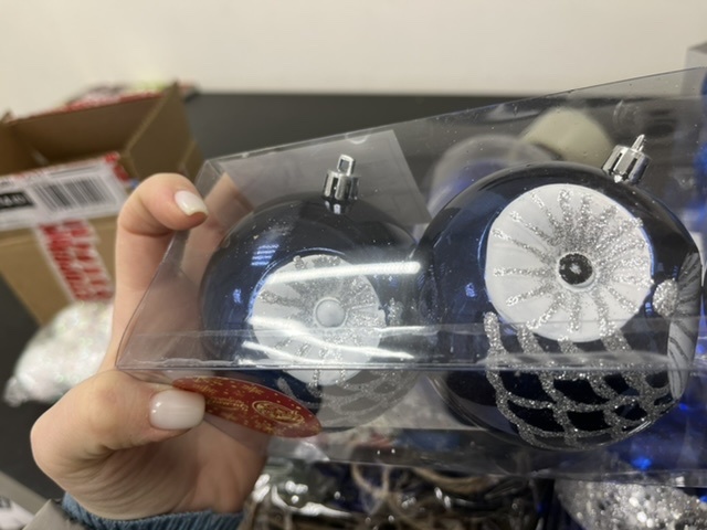 Фотография покупателя товара Набор шаров пластик d-8 см, 3 шт "Милая совушка" синий - Фото 3