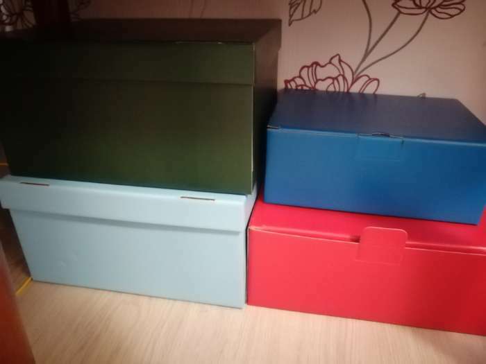 Фотография покупателя товара Коробка подарочная складная, упаковка, «Голубая», 31,2 х 25,6 х 16,1 см - Фото 36