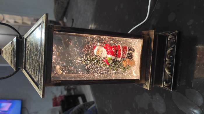 Фотография покупателя товара Светодиодная фигура «Дед Мороз и заяц» 10.5 × 27 × 10.5 см, пластик, батарейки ААх3 (не в комплекте), USB, свечение тёплое белое - Фото 7