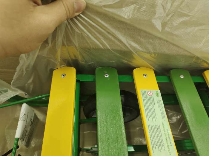 Фотография покупателя товара Санки «Тимка 3К универсал», цвет зелёный - Фото 2