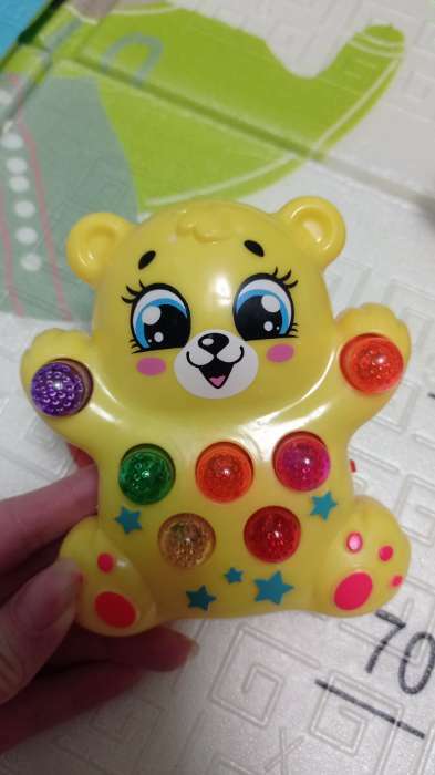 Фотография покупателя товара Музыкальная игрушка «Медвежонок», световые и звуковые эффекты - Фото 14