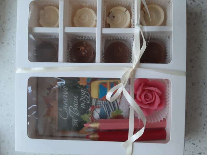 Фотография покупателя товара Форма для шоколада Доляна «Шоколадное удовольствие», силикон, 22×10×1,5 см, 15 ячеек (2,8×2,2 см), цвет шоколадный - Фото 4